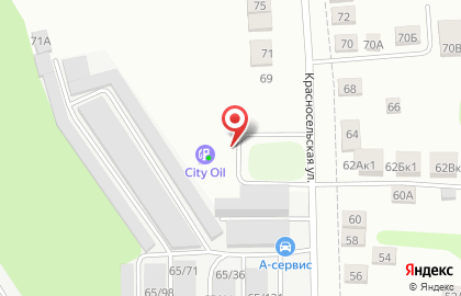 Автоцентр АвтоКлимат на Красносельской улице на карте