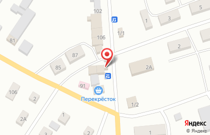 Киоск по продаже хлебобулочных изделий Солнышко в Тогучине на карте