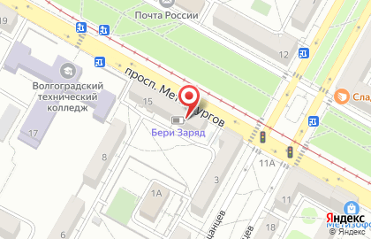 Служба курьерской доставки СберЛогистика на проспекте Металлургов на карте