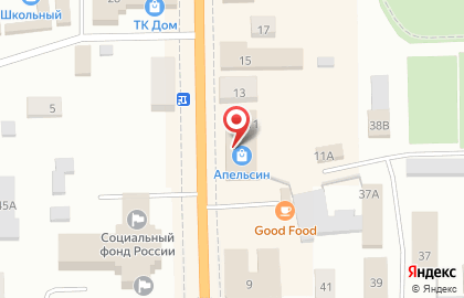 Торговый комплекс Апельсин на Комсомольской на карте
