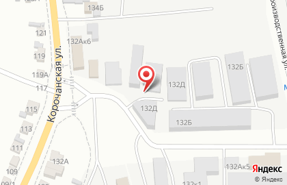 Торговая компания Lunda на Корочанской улице на карте