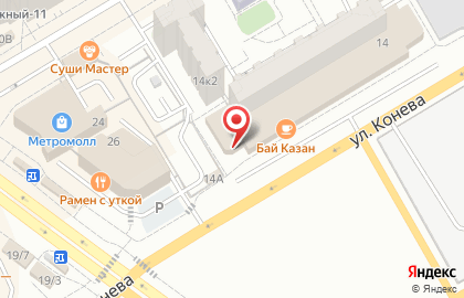 Развлекательный комплекс Рай на карте