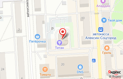 Спортивный комплекс Титан на карте