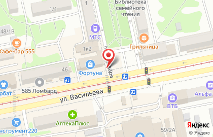 Кафе King Street Food в Барнауле на карте