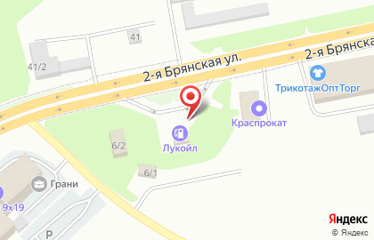 АЗС в Красноярске на карте