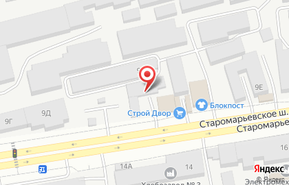 Торговая компания на Старомарьевском шоссе на карте