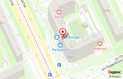 Магазин сухофруктов на проспекте Солидарности на карте