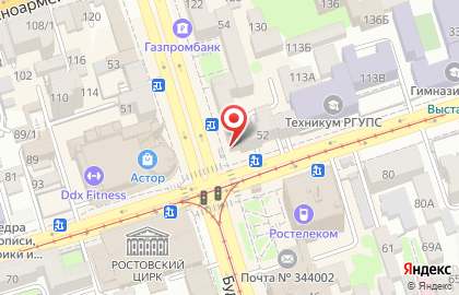 Банкомат Донкомбанк на Буденновском проспекте на карте