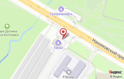 АЗС ЕКА на Нахимовском проспекте на карте