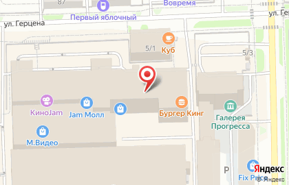 Компания Альянс-Потолок на улице Горького на карте