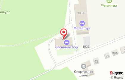 Гостиница Сосновый бор на Революционной улице на карте