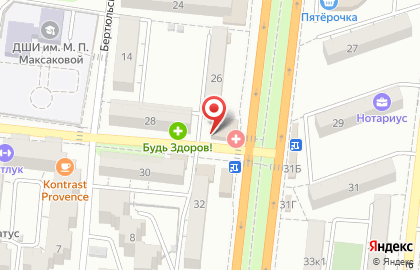 Автошкола ЭлиТ на улице Савушкина на карте
