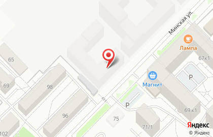 Салон штор и карнизов Радуга на Минской улице на карте