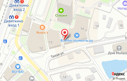 Спортивный клуб Федерации бокса Санкт-Петербурга в Мурино на карте