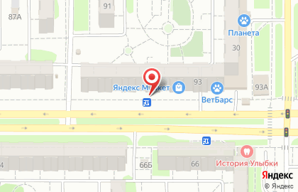 ВетБарс на улице Маршала Чуйкова на карте