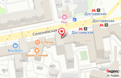Ресторан Шварц Кайзер на Селезнёвской улице на карте