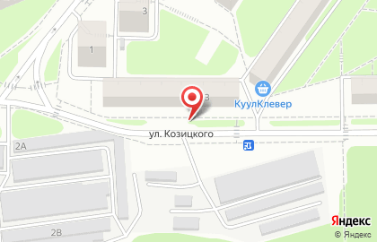 Луч на улице Козицкого на карте