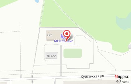 Детский футбольный клуб Чемпионика на Курганской улице на карте