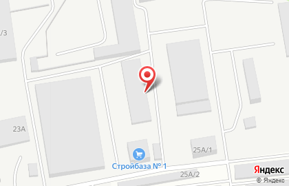 Строительный магазин Стройбаза №1 на Свердловском тракте на карте