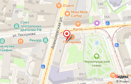 Шелковый Путь на Алексеевской улице на карте