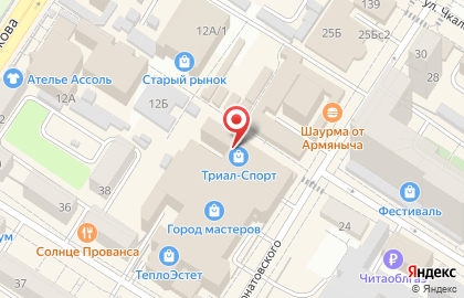 Фабрика мебели в Чите на карте