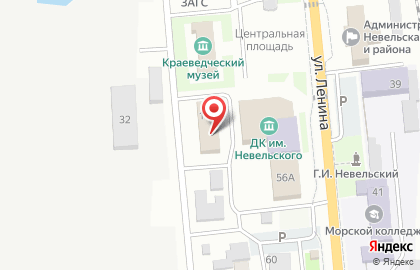 Межрайонная инспекция Федеральной налоговой службы России по Сахалинской области на Рыбацкой улице на карте