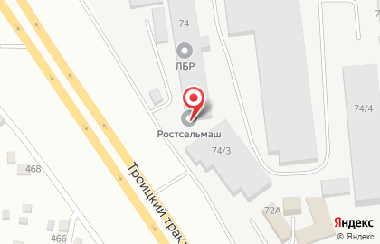 Феникс в Челябинске на карте