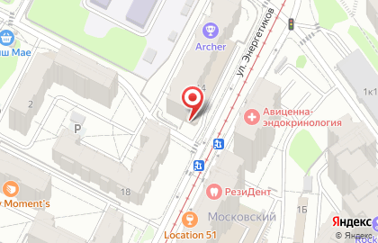 Продуктовый магазин Ной & Мечта на улице Энергетиков на карте