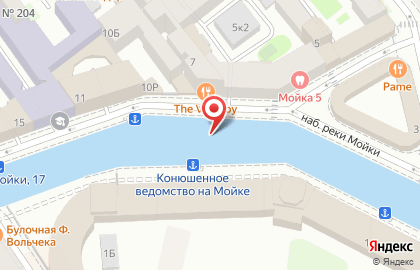 Невский Отель Мойка, 5 на карте