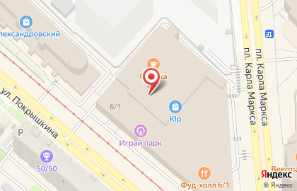 Торгово-производственная компания Мебельная Мануфактура на площади Карла Маркса на карте