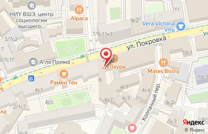 Психологический кабинет Лила на улице Покровка на карте