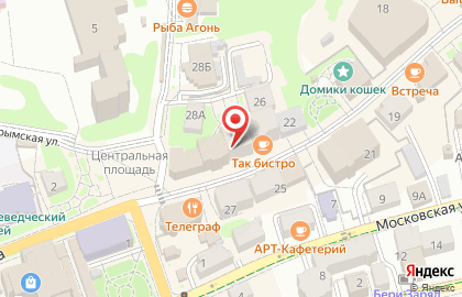 Нотариус Сашенкова Е.С. на карте