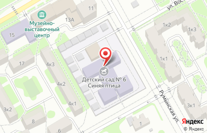 Синяя птица, центр раннего развития №6 на карте