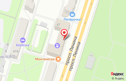Страховая фирма Адонис на проспекте Ленина на карте