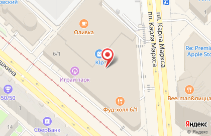 Салон дверей Estet на площади Карла Маркса на карте