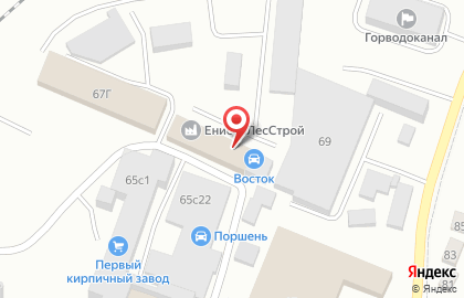 Магазин автозапчастей для японских и корейских автомобилей Восток в Железнодорожном районе на карте