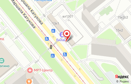  Ортопедический салон ОРТЕКА на Маршала Катукова на карте
