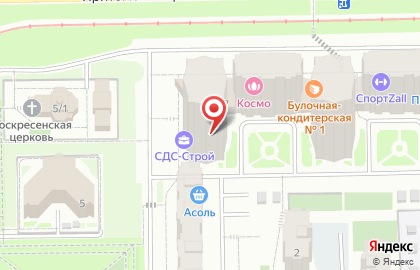 Строящиеся объекты, ООО СДС-Финанс на Притомском проспекте на карте