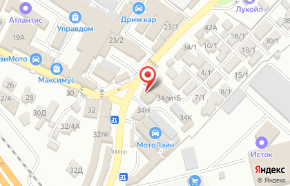 Автомагазин в Сочи на карте