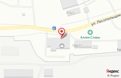30 отряд ГО и ЧС по Красноярскому краю в Свердловском районе на карте