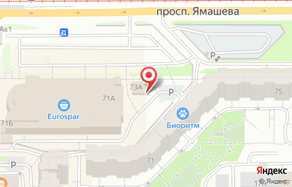 Автомойка Атака на карте