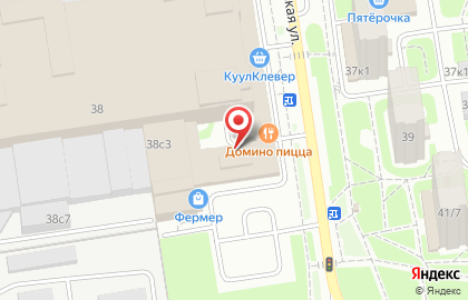 Магазин суши Суши wok на Бирюлёвской улице, 38 стр 3 на карте