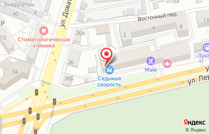 Центр здоровых волос Bionet-plus на улице Лермонтова на карте