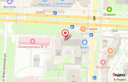 Парикмахерская Карина в Ленинском районе на карте