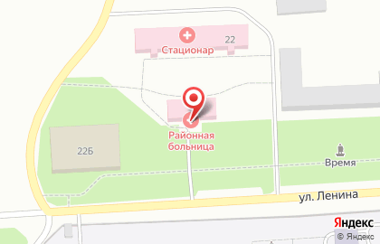 Больница Пермская центральная районная больница на улице Ленина на карте