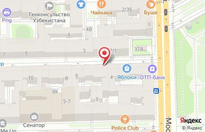 Магазин Красное & Белое в Санкт-Петербурге на карте