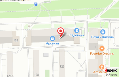 Центр занятости населения г. Кирова на Московской улице на карте