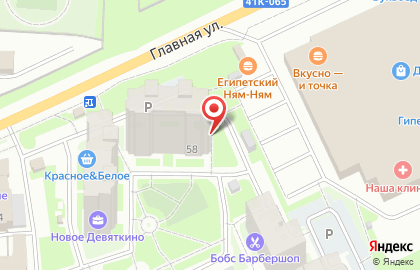 Семейная студия красоты Sova на Главной улице на карте