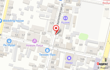 Туроператор More Travel на Рашпилевской улице на карте