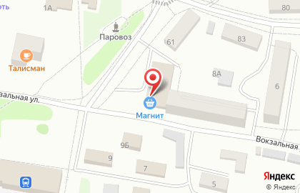 Супермаркет Магнит в Ижевске на карте